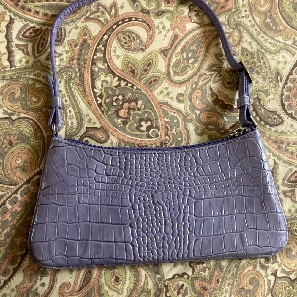 New! Xpress mini bag in Lavender.  Genuine Leather.